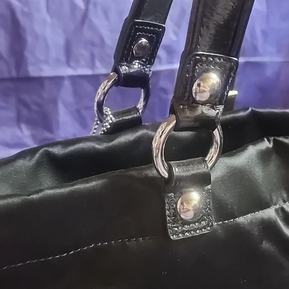 Coach Special Edition Holiday Tote Bag with Multicolor Shimmering Accents Euc - Picture 8 of 16